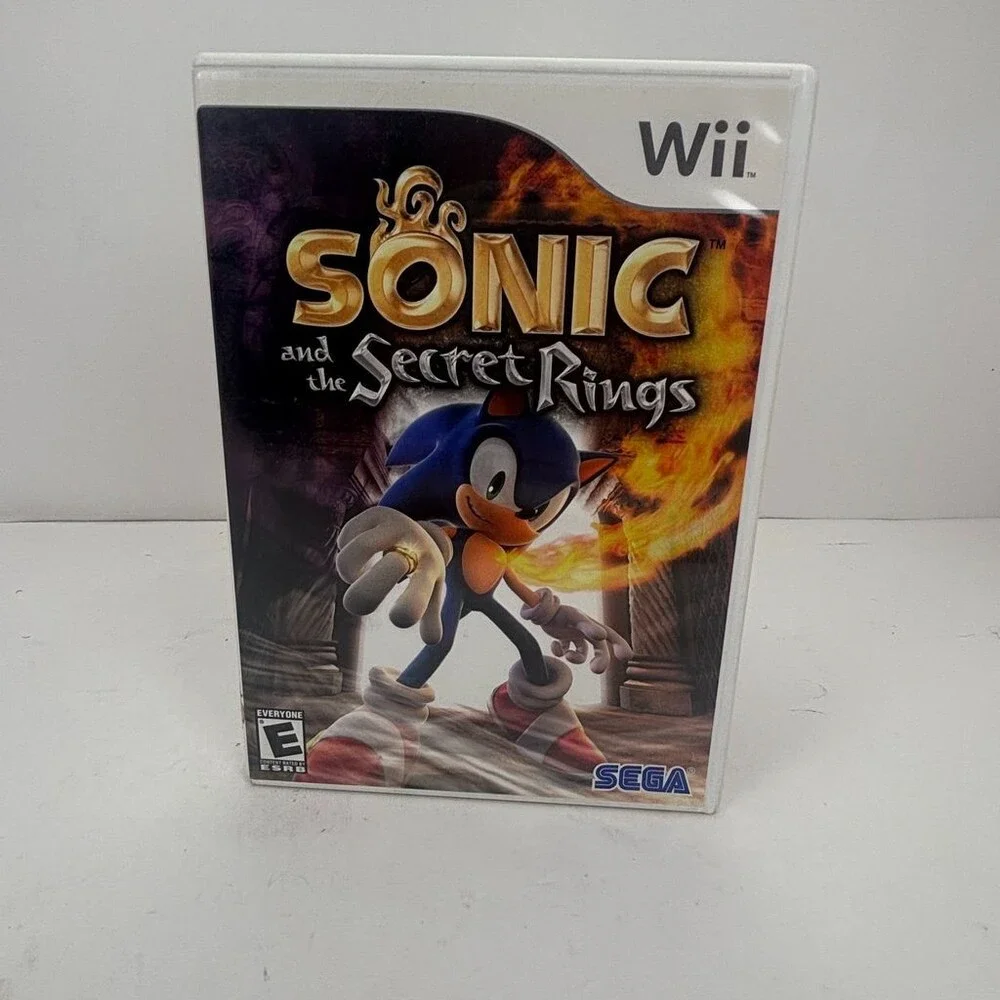Sonic and the Secret Rings Wii (Nintendo Wii, 2007) Complete W/ Manual